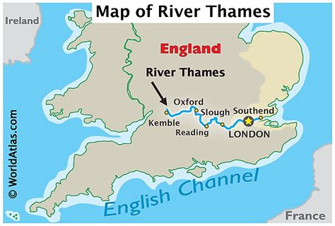 River Thames - WorldAtlas