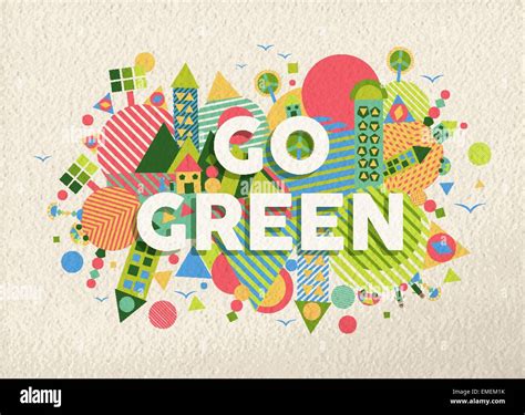 Go Green Poster Design – Coretan