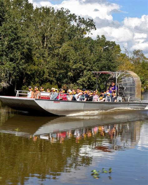 New Orleans Large Airboat Swamp Tour | 30-Passenger Thrill Ride