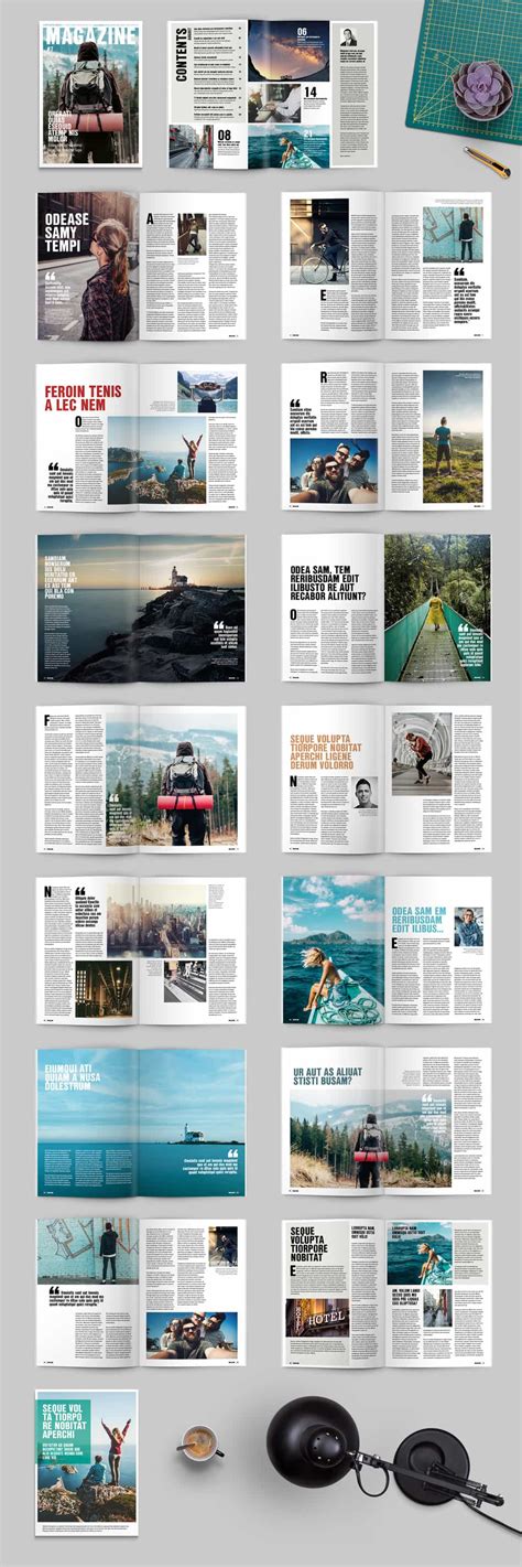 80 Cool Zines and InDesign Magazine Templates (2023) | Redokun Blog