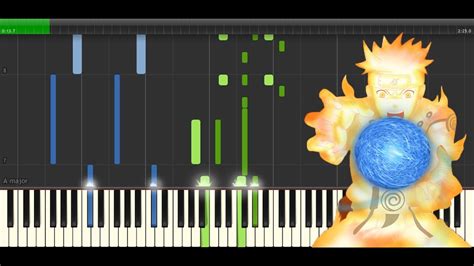 Naruto Shippuden - Blue Bird Piano Tutorial - (Speed 60%) - YouTube