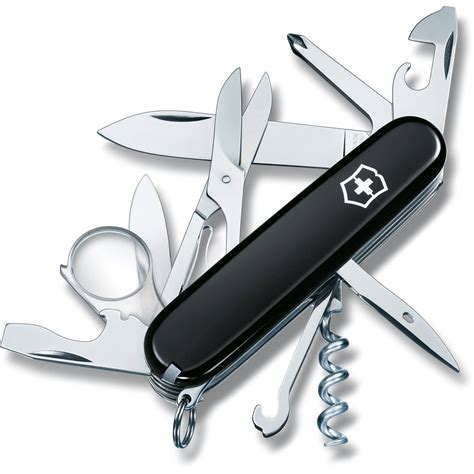 Victorinox Explorer Pocket Knife (Black) 53793 B&H Photo Video