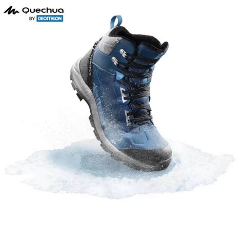 Decathlon Quechua Men's Winter Hiking Waterproof Warm Snow Shoes X-Warm ...