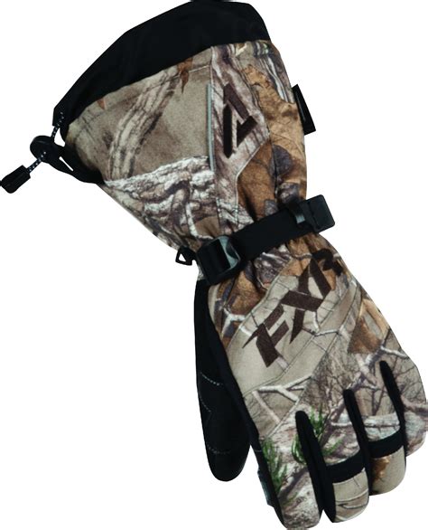 FXR Womens Realtree Xtra Camo Fusion Snowmobile Gloves Snow Snocross ...