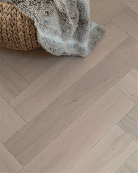 Parchet stratificat Stejar Herringbone Uleiat White Mist | Natural Wood ...