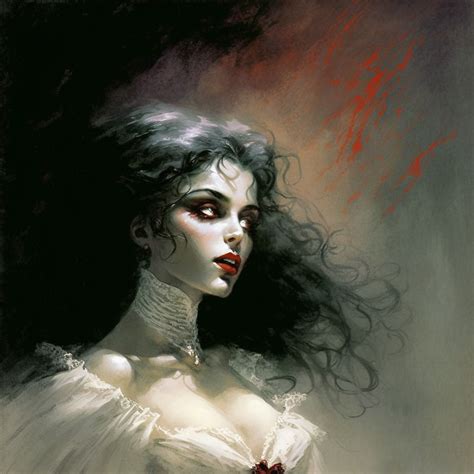 ArtStation - A Collection of Portraits - Vampire Female