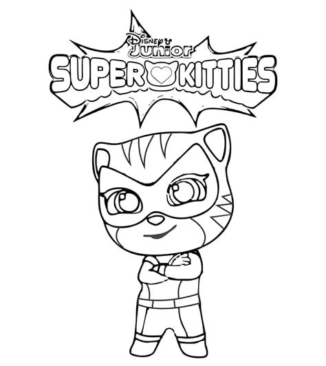 SuperKitties to Print coloring page - Download, Print or Color Online ...