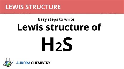 Lewis structure of H2S || Electron dot structure H2S - YouTube