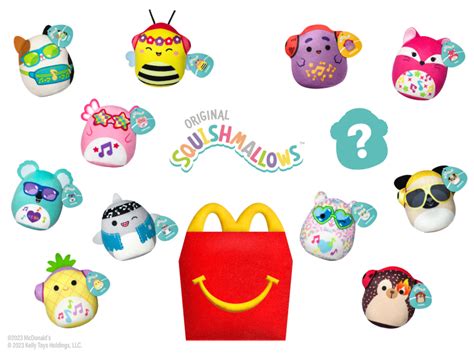 McDonald’s Squishmallows Happy Meal Is Here: See the Toys