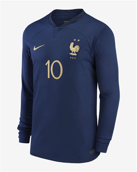 France National Team 2022/23 Stadium Home (Kylian Mbappe) Men's Nike ...