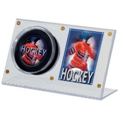 1 Ultra Pro Acrylic Puck & and Hockey Card Holder Display Case | eBay