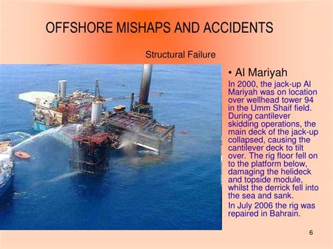 PPT - OFFSHORE MISHAPS AND ACCIDENTS PowerPoint Presentation - ID:6905676