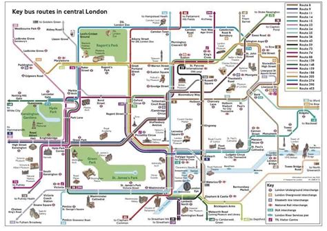 London Bus Map and Routes (Updated 2023) - Winterville