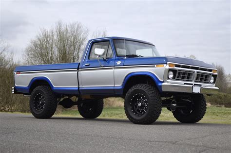 This 1977 Ford F-150 Ranger XLT Packs a Four-Barrel Carbureted 351 ...