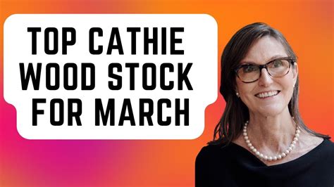 My Top Cathie Wood Stock to Buy Now in March | The Motley Fool