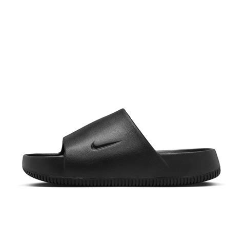 Nike Calm Slides in Black | Lyst UK