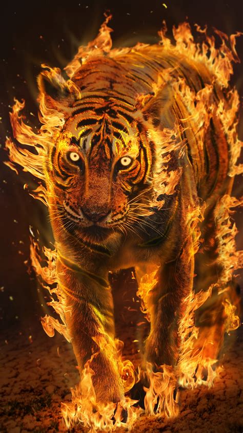 Top 84+ angry fire tiger wallpaper super hot - in.coedo.com.vn