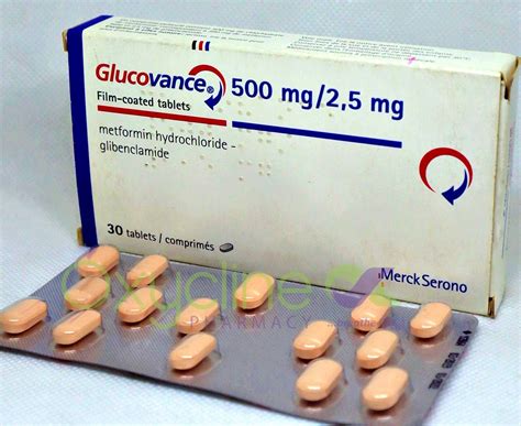 Glucovance 500Mg 2.5Mg X30 - Oxycline Pharmacy