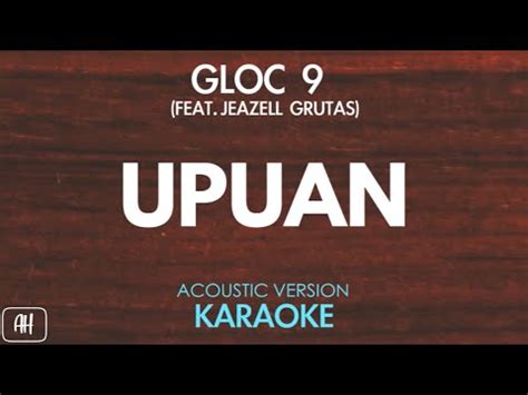 Gloc 9 - Upuan (Karaoke/Acoustic Version) - YouTube