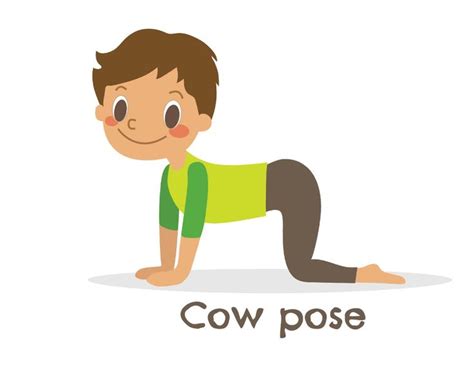 Cow Pose Yoga | Yoga for kids, Cat pose yoga, Animal yoga