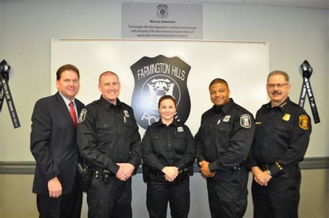 Farmington Police Department Hires Three New Officers | Farmington, MI ...