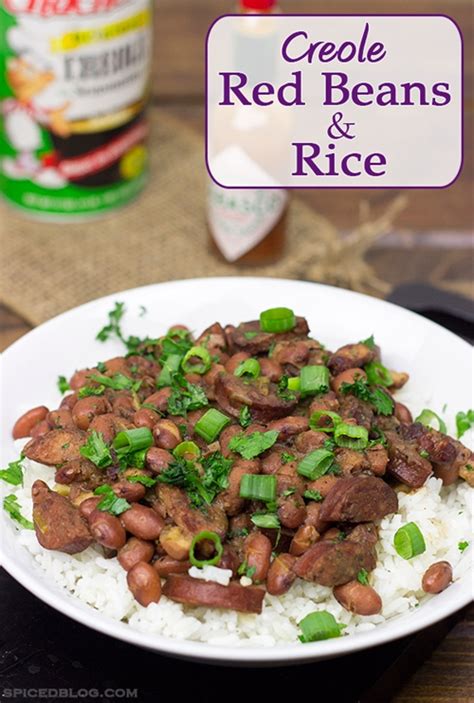 Creole Red Beans & Rice recipe | Chefthisup