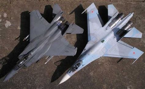 Real Dogfight Between F-15 AND SU-27 - Fighter Jets World