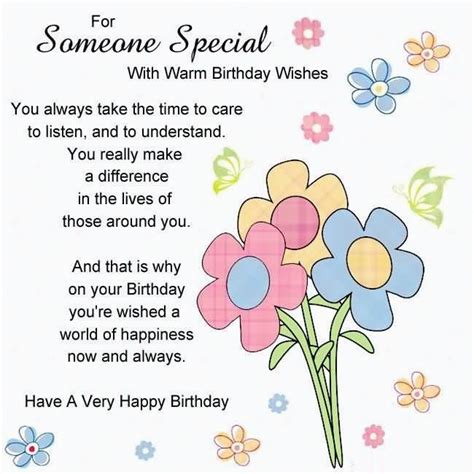 Happy Birthday to A Special Person Quotes | BirthdayBuzz