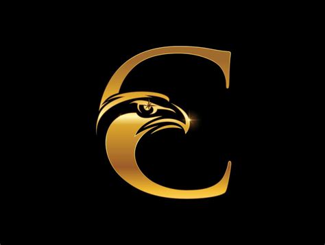 Golden eagle letter C emblem 1314082 - Download Free Vectors, Clipart ...