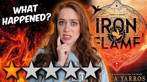 Iron Flame Was Kind of Disappointing… *FULL SPOILER READING VLOG* - YouTube