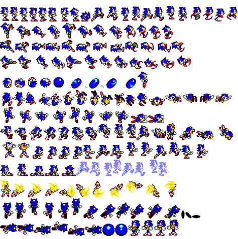 Pixilart - Sonic Sprites by Sonic-Gamer