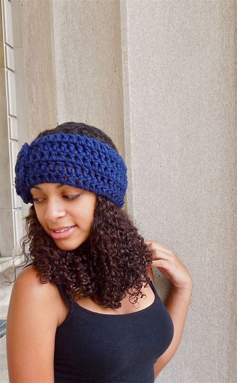 Crochet Headband Flower Headband Flower Ear Warmer Crochet - Etsy