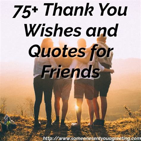 75+ Thank You Quotes for Friends to Show Appreciation - Someone Sent ...