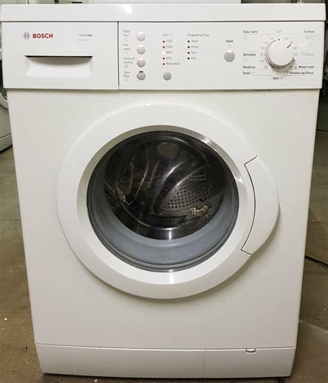 BOSCH WASHING MACHINE - 6KG LOAD - 1200 SPIN - WHITE - FULLY SERVICED ...