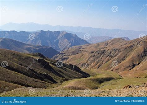 The Landscape of Alborz Mountains , Iran Stock Image - Image of hiker ...