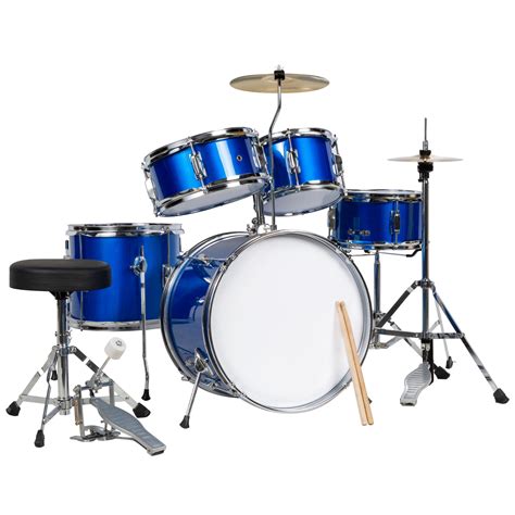 Best Choice Products 5-Piece Kids Beginner Junior Size Drum Set ...