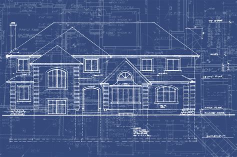 Printable Blueprints For Homes