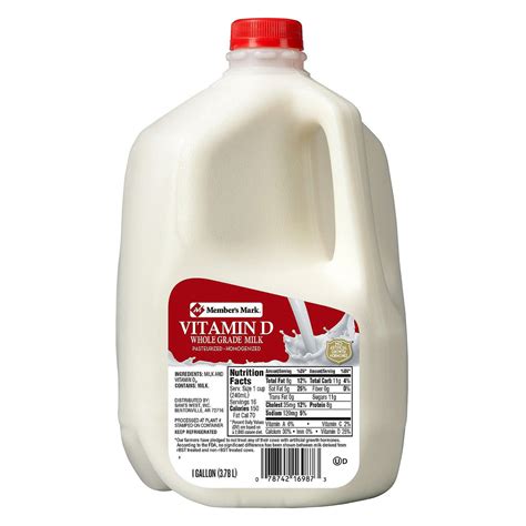 Vitamin D Whole Milk (1 gal.) – Consolidated Cart