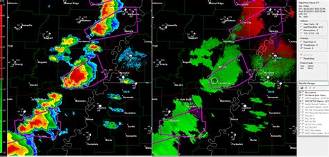 The Original Weather Blog: Tornadic Storms Moving Into Memphis Area