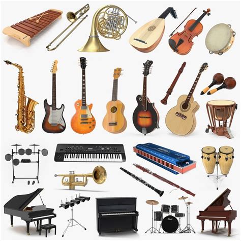 WALL CHART OF PLASTIC NON-TEARABLE OF MUSICAL INSTRUMENTS For Kids ...