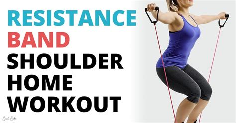 Resistance Band Shoulder Workout (7 Exercises!)