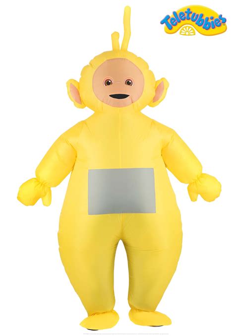 Inflatable Laa-Laa Adult Teletubbies Costume | Teletubbies Costumes