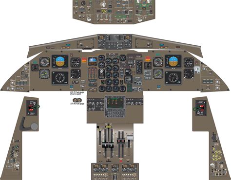 Glyn Chadwick - ATR 42/72-200 cockpit poster.