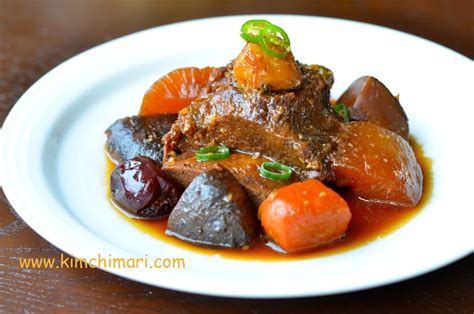 Instant Pot Short Ribs (Galbi Jjim) - Fast and Delicious! | Kimchimari