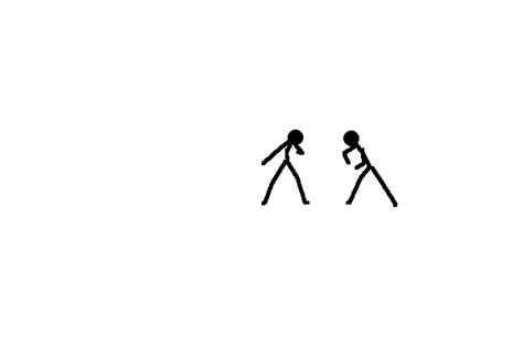 Pixilart - Stickfigure Fighting Combo - Animation by zaraplu