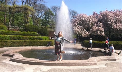 Spring Splendor in Central Park's Conservatory Garden