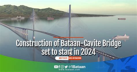 Construction of Bataan-Cavite Bridge set to start in 2024 - 1Bataan