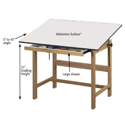 How to Build Wooden Drafting Table Plans PDF Plans