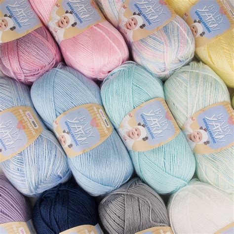 Baby yarn (Hypoallergenic) - 3 ply - 100% Acrylic (13 colours) – OZ YARN