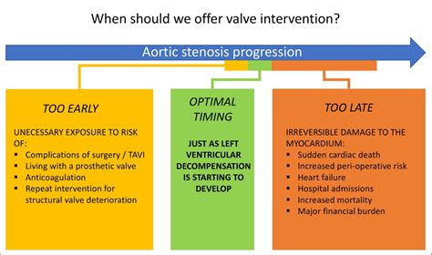 Timing of intervention in aortic stenosis: a review of current and ...